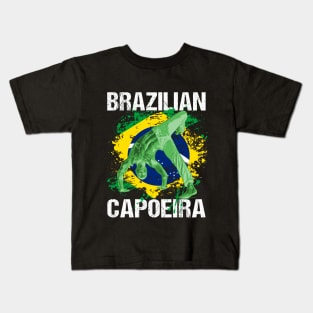 Brazilian Capoeira Fight Dance Fun Kids T-Shirt